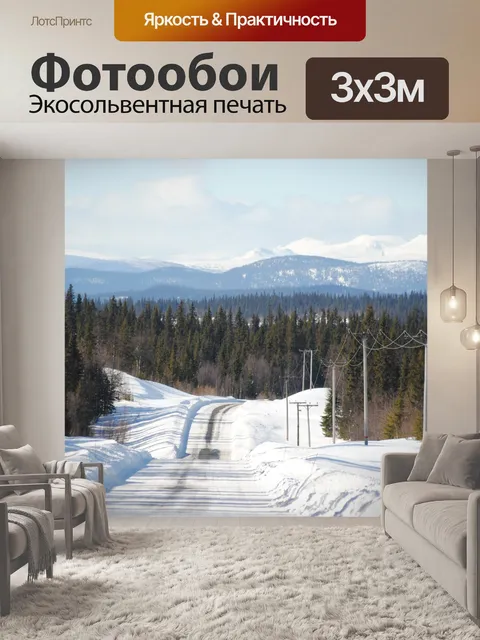 Фотообои Зима