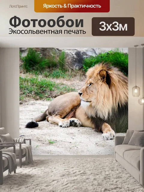 Фотообои Лев