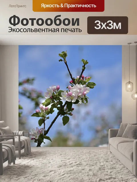 Фотообои Цветы