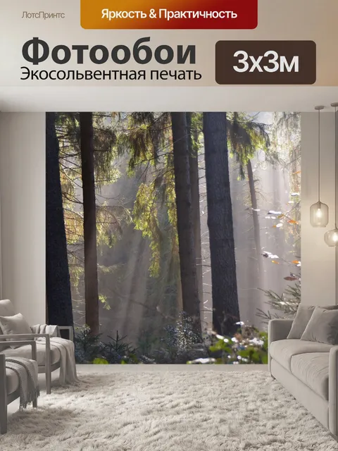 Фотообои Солнечные лучи