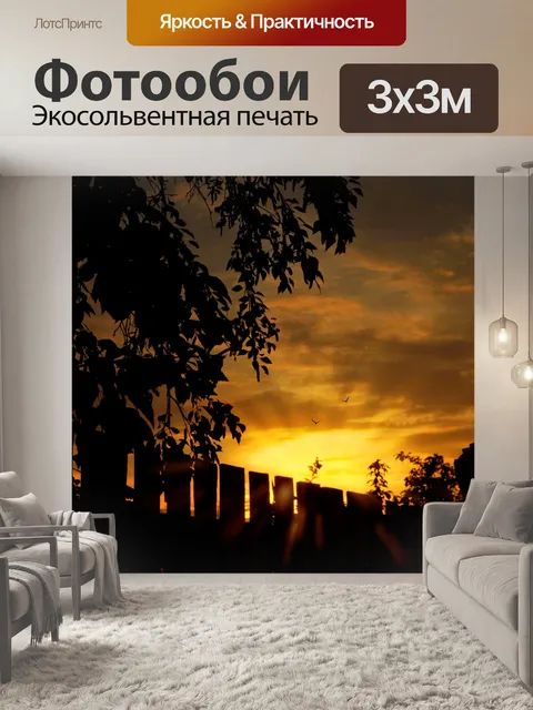 Фотообои силуэты