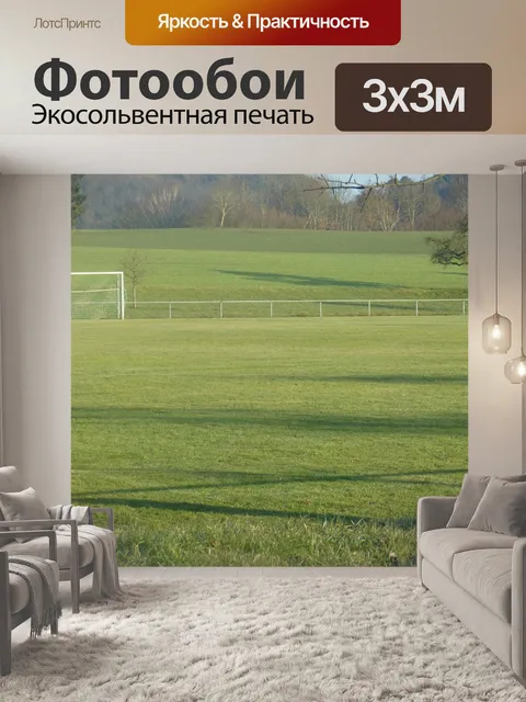 Фотообои Футбольное поле