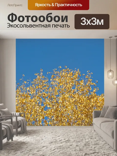 Фотообои Листы