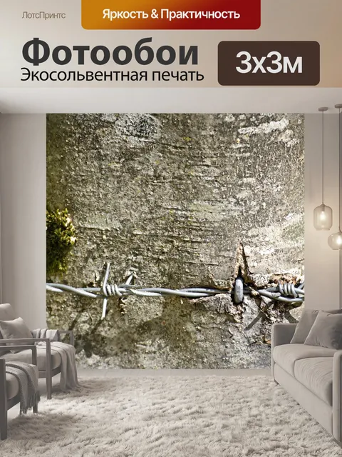 Фотообои Колючая проволока