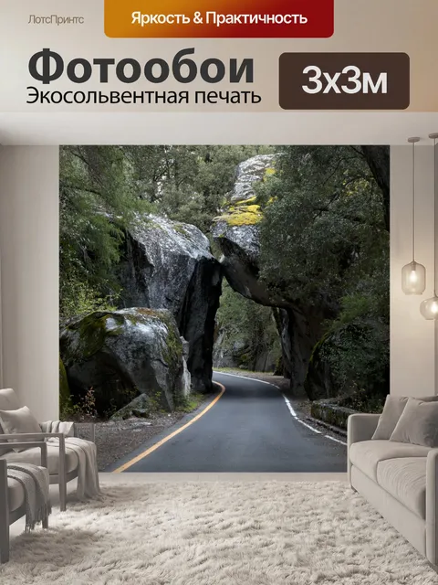 Фотообои Yosemite Entrace