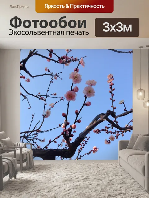Фотообои Цветение сливы