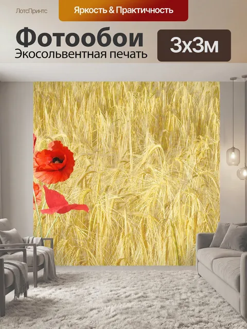 Фотообои Красный мак