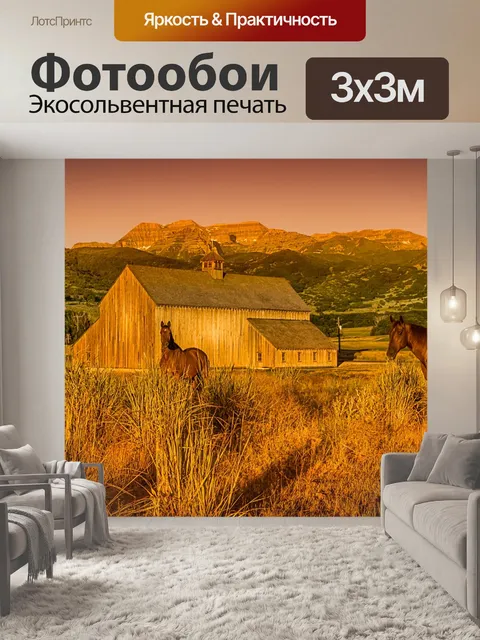 Фотообои Сарай