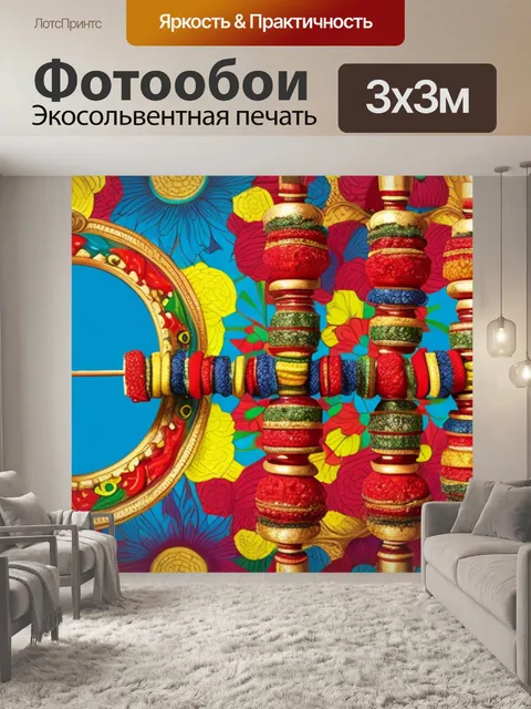 Фотообои с шашлыком