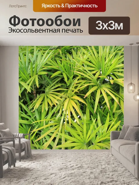 Фотообои листья