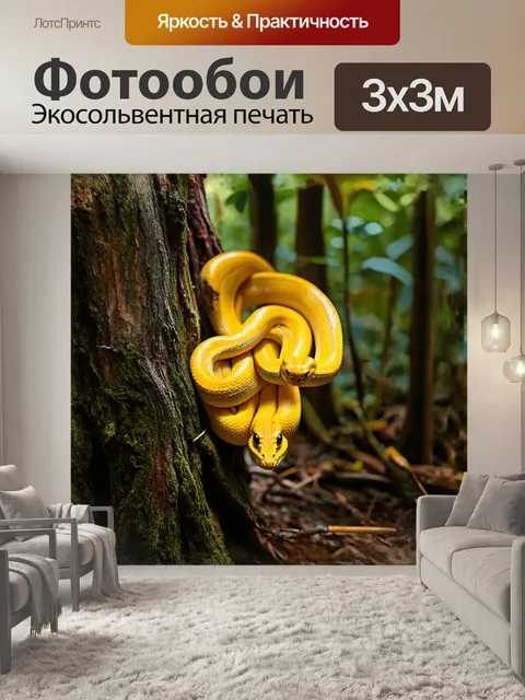 Фотообои в сердце тропического леса