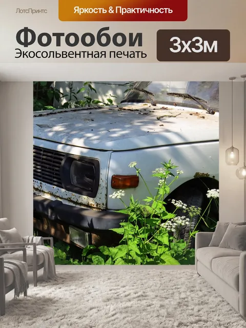 Фотообои Кладбище автомобилей