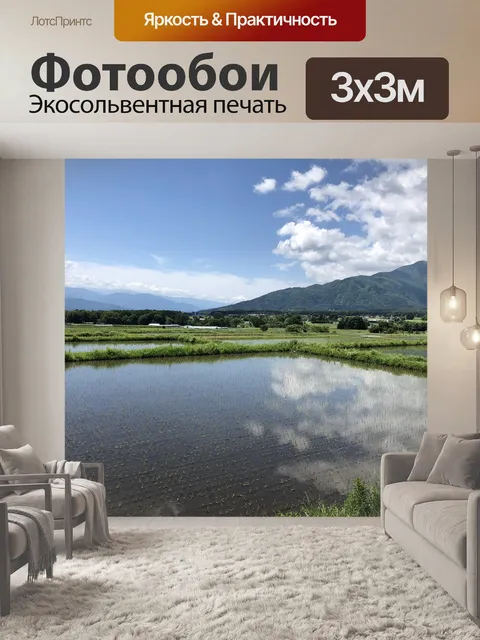 Фотообои Ямада рисовые поля