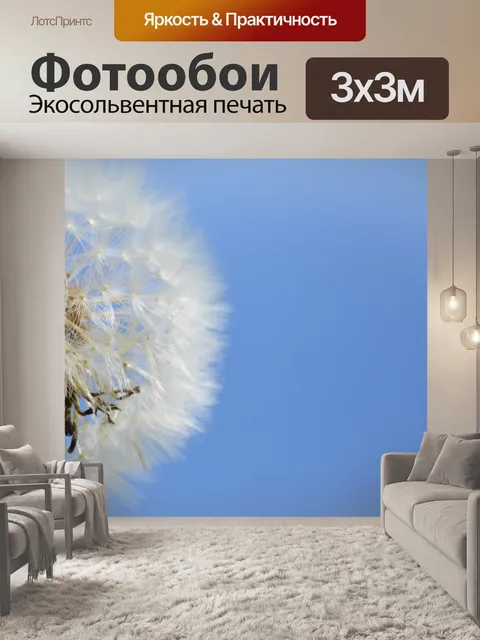 Фотообои Одуванчики
