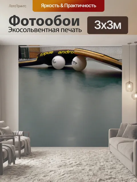 Фотообои Настольный теннис