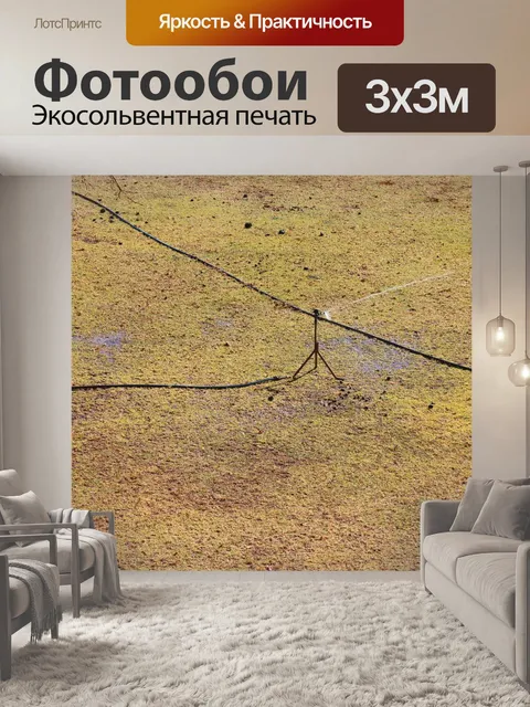 Фотообои система орошения полив травы
