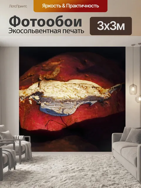 Фотообои сладкий картофель с поражением