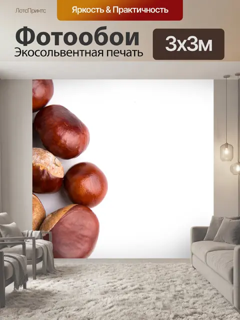 Фотообои каштаны
