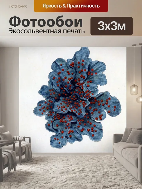 Фотообои Коралловые старинные картины искусства