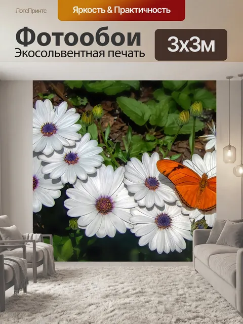 Фотообои Цветы