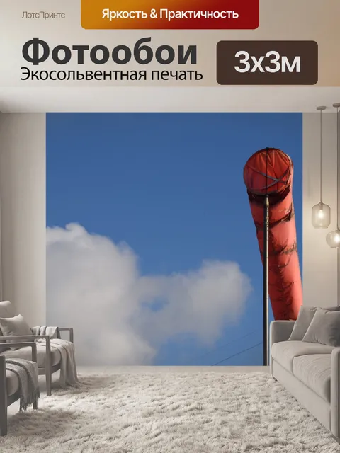 Фотообои Ветер Носок