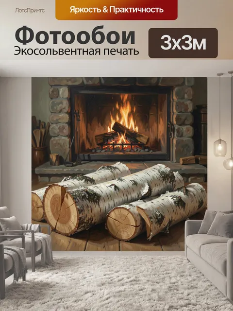 Фотообои Картина в виде цветной сдержанной живописи