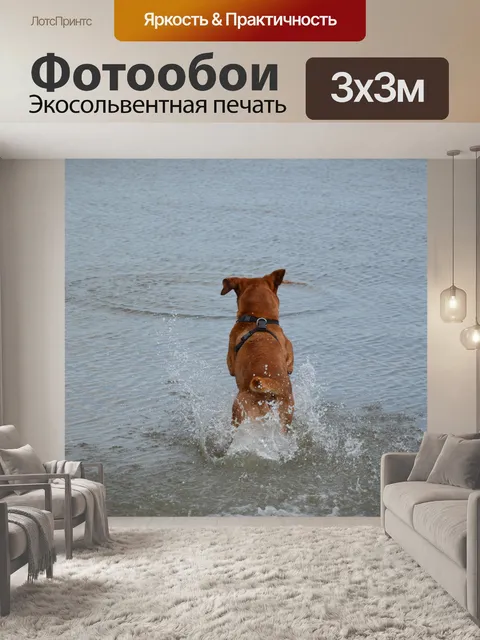 Фотообои Неспокойной водой 13