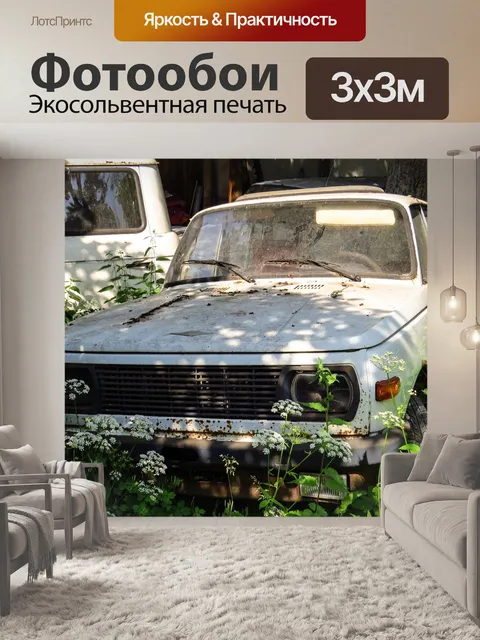 Фотообои Кладбище автомобилей