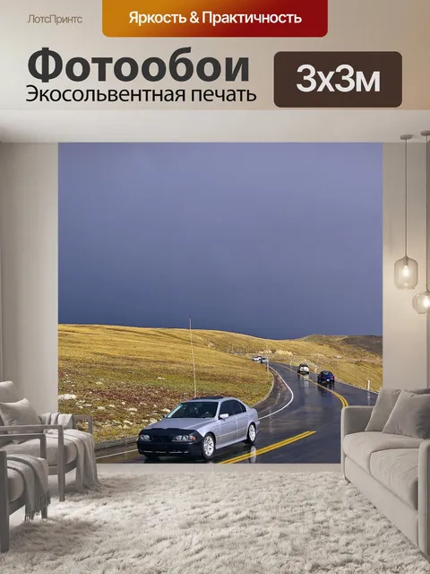 Фотообои Скалистые горы высокой