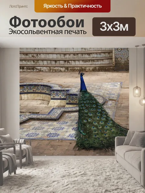 Фотообои Павлин