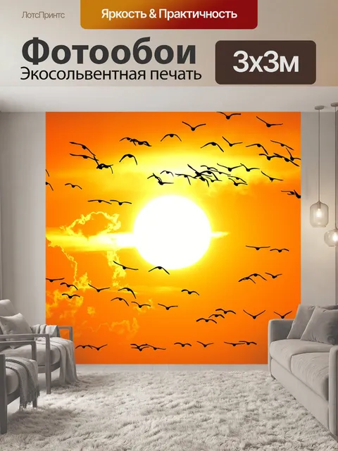 Фотообои Заход солнца