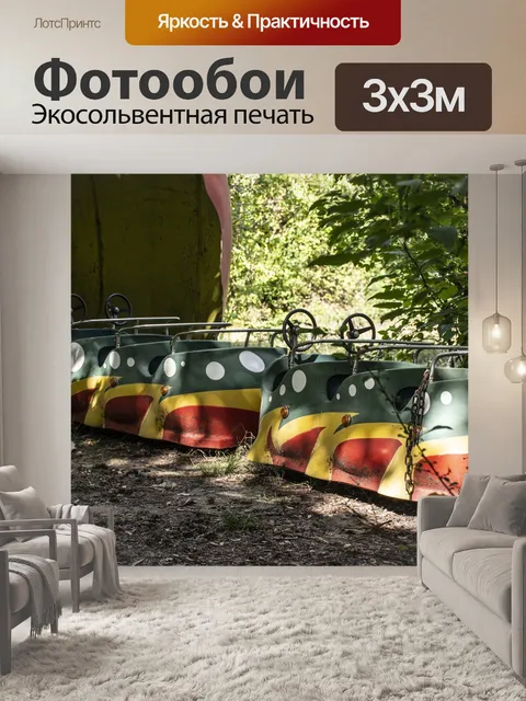 Фотообои Едет