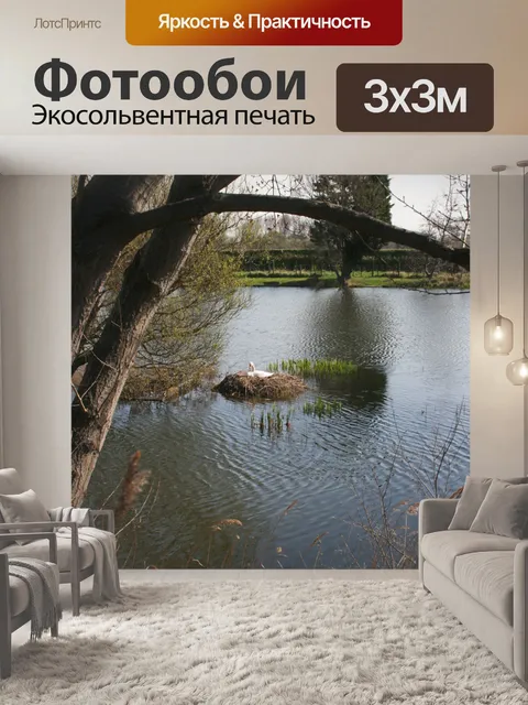Фотообои Лебедь на Нест