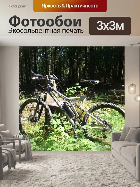 Фотообои Горный велосипед