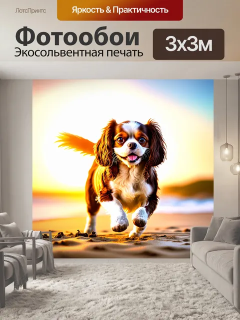 Фотообои восход солнца на пляже
