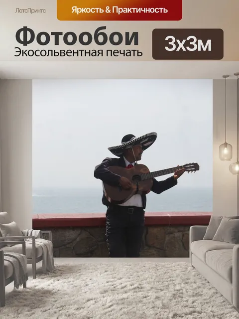 Фотообои Музыкант