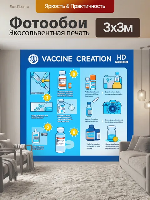 Фотообои создание вакцины: шаг за шагом процесс с наглядными иллюстрациями