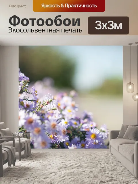 Фотообои Фиолетовый