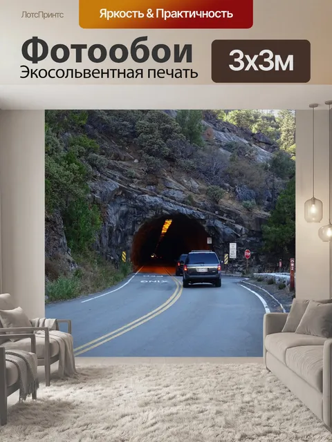 Фотообои Туннель