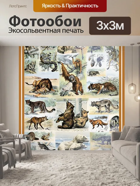 Фотообои Млекопитающие от Адольфа Милло - C