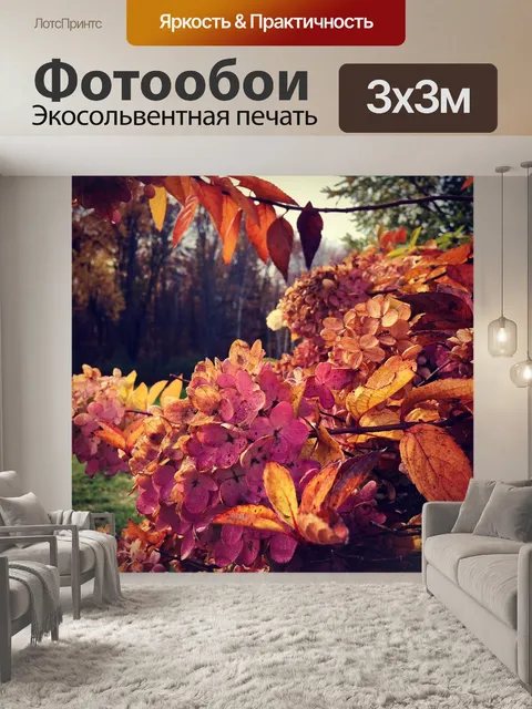 Фотообои Цветы