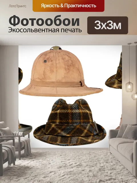 Фотообои Мужская шляпа