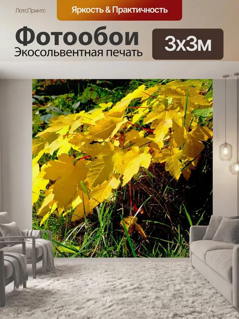 Фотообои Листья