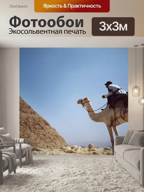 Фотообои Живопись пирамиды охранника