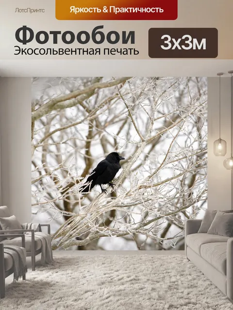 Фотообои Снег