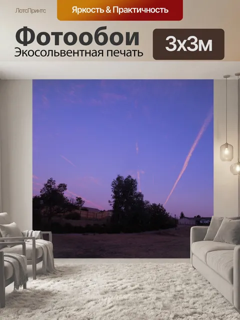 Фотообои Районный парк