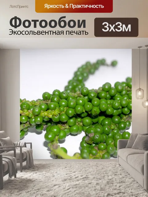 Фотообои зеленый перец