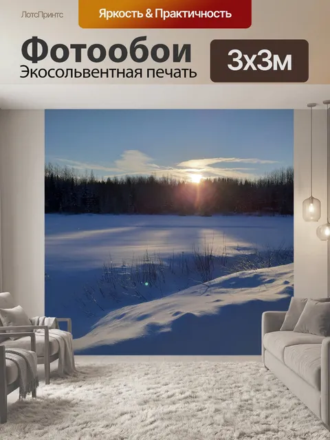 Фотообои Сугроб