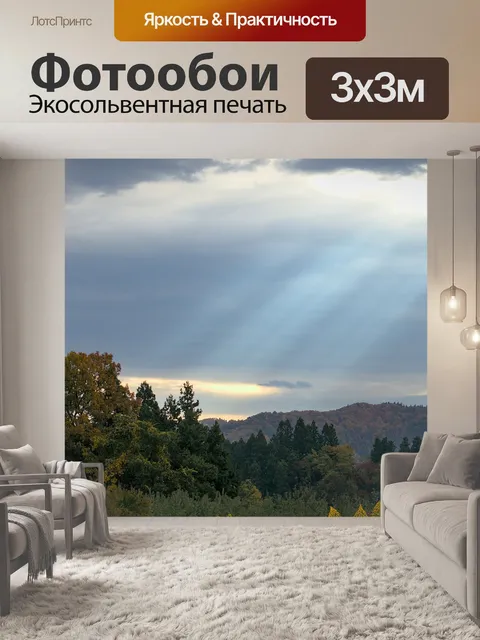 Фотообои Лучи солнца