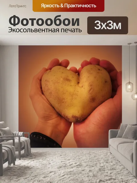 Фотообои Картошка